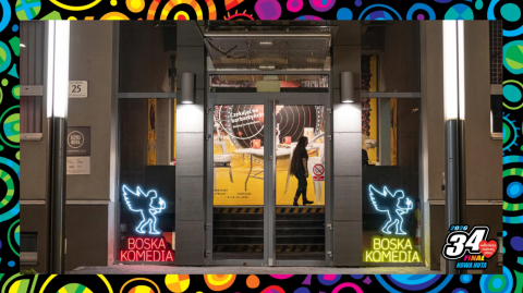 Neon Boskiej Komedii na licytacji w aukcji Wielkiej Orkiestry Świątecznej Pomocy